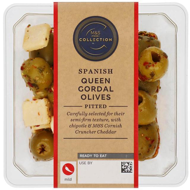 M & S Collection Spanish Gordal Pitted Olives, 150g
