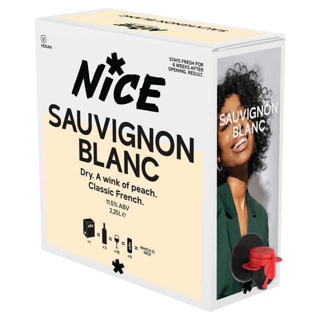 Nice French Sauvignon Blanc Bag in Box, 2.25L