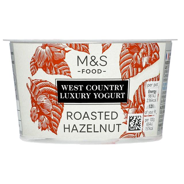 M & S West Country Roasted Hazelnut Yogurt, 100g