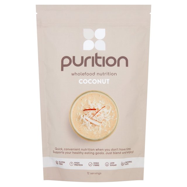 Purition Coconut Wholefood Nutrition Powder, 500g
