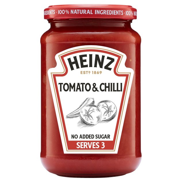 Heinz Tomato & Chilli Pasta Sauce, 350g