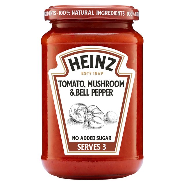 Heinz Tomato, Mushroom & Pepper Pasta Sauce, 350g