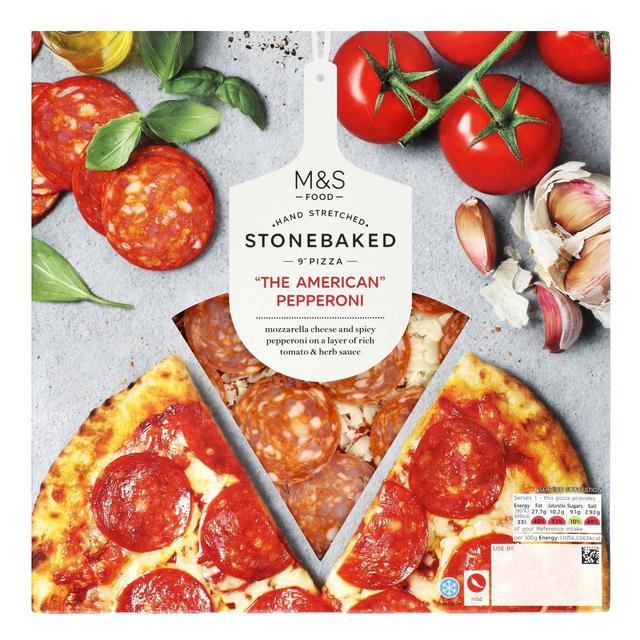 M & S The American Pepperoni Pizza, 254g