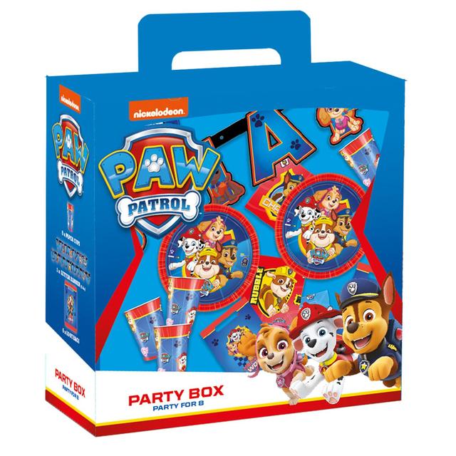 Amscan 288ml Blue, Red And Yellow Paw Patrol Party in a Box