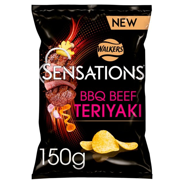 Sensations Beef Teriyaki Sharing Bag Crisps, 150g