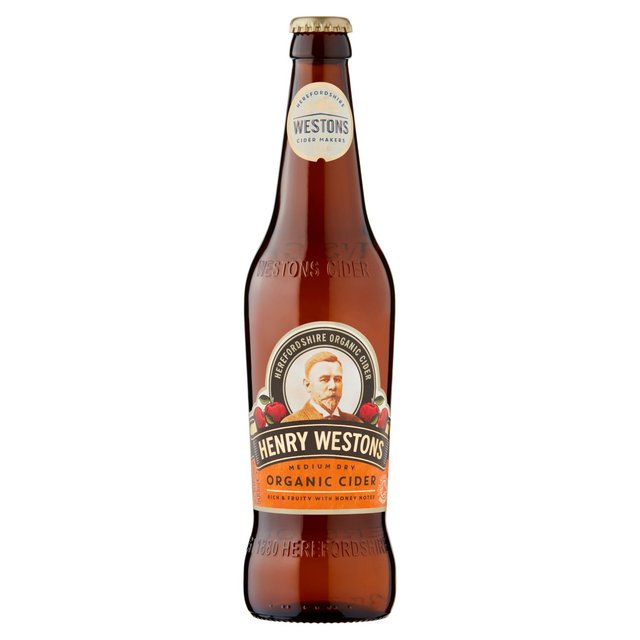 Henry Westons Organic Cider, 500ml