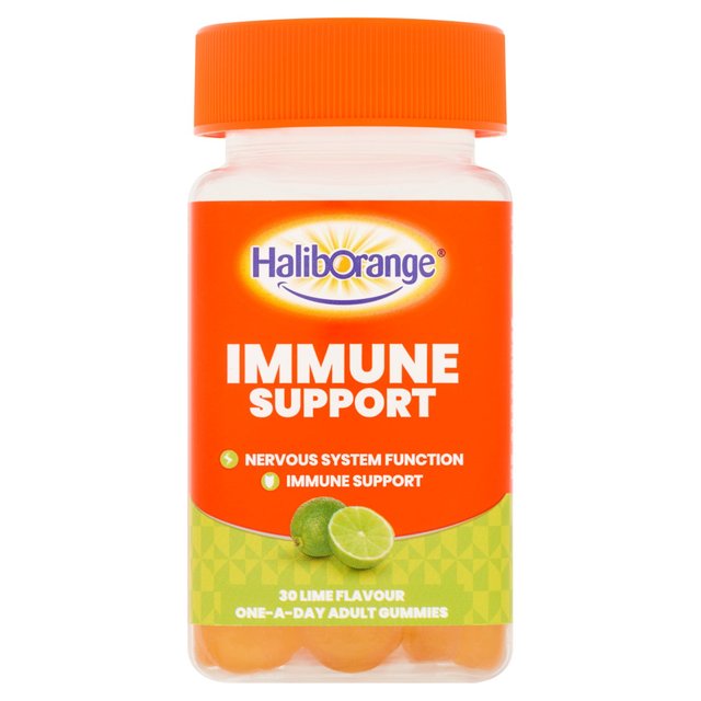 Haliborange Adult’s Immune Support Lime Gummies, 30 Per Pack