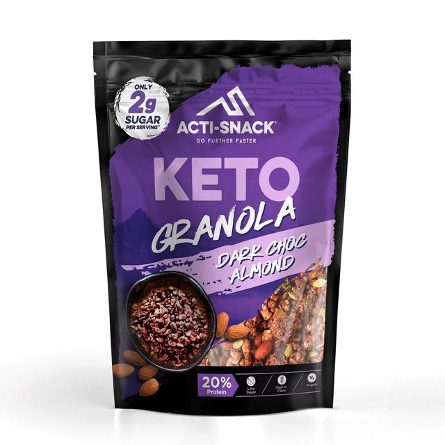 Acti-Snack Keto Dark Choc Almond Granola, 300g