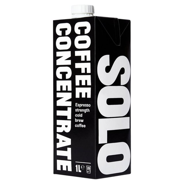Solo Coffee Concentrate Espresso Strength Cold Brew Coffee, 1l