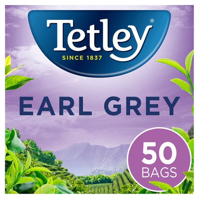 Tetley Earl Grey, 50 Per Pack