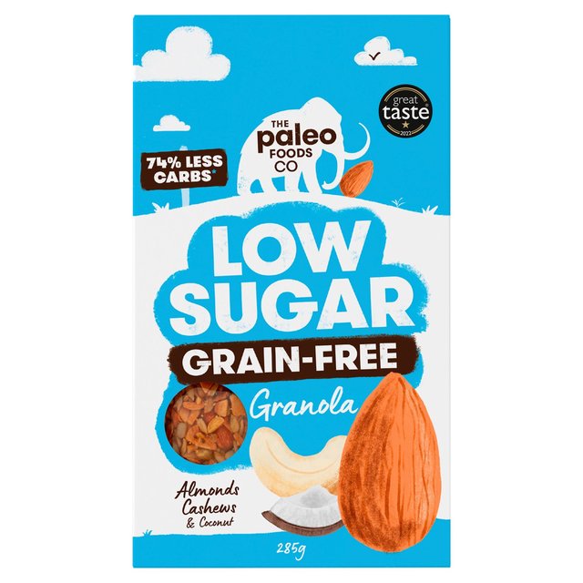 The Paleo Foods Co Low Sugar Grain-Free Granola, 285g