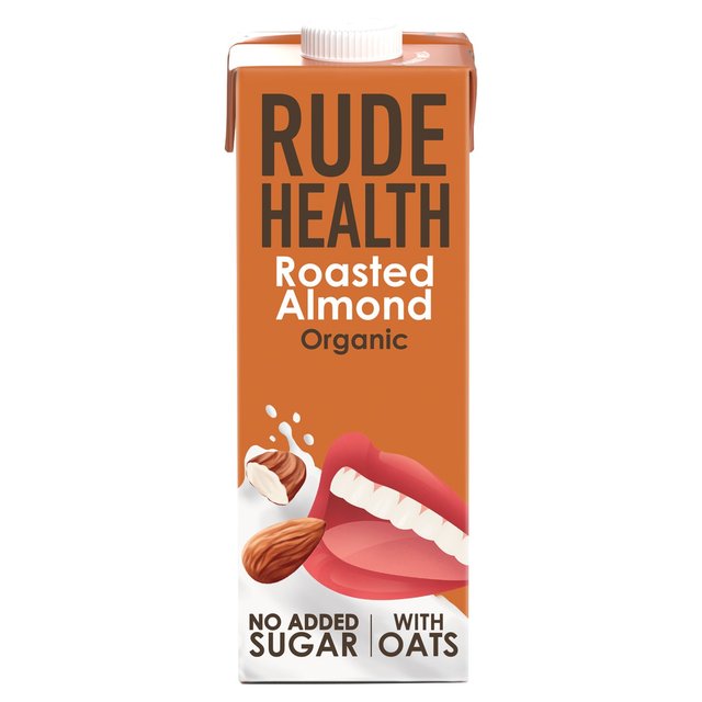 Rude Health Organic Roasted Almond Oat Drink Longlife, 1L