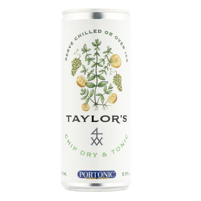 Taylor’s Chip Dry White Port & Tonic, 25cl