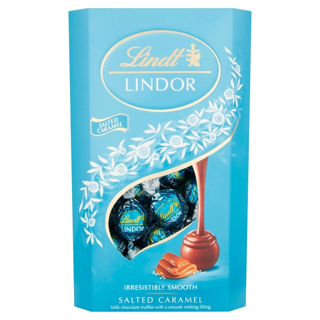 Lindt Lindor Salted Caramel Chocolate Truffles, 600g