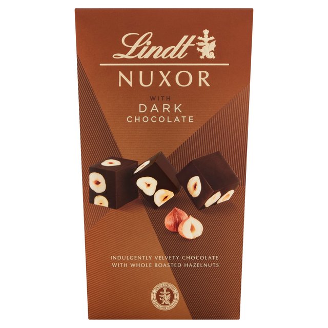 Lindt Nuxor Dark Gianduja Chocolate With Hazelnuts, 165g