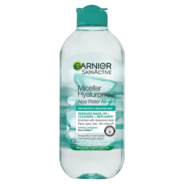 Garnier Micellar Hyaluronic Aloe Cleansing Water, 400ml