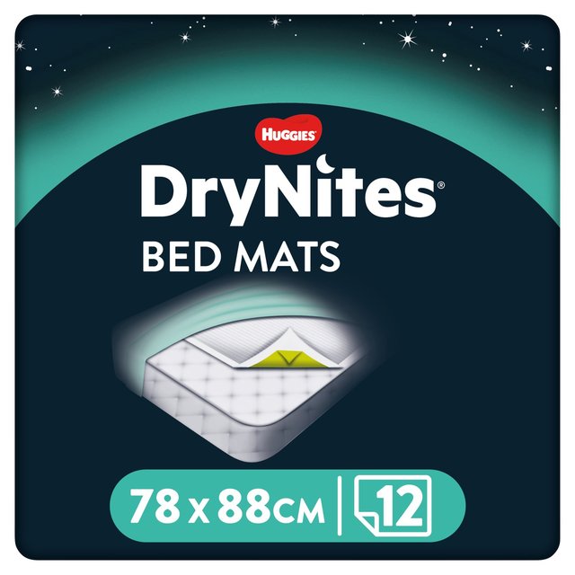 Huggies DryNites Bed Mats, 12 per Pack