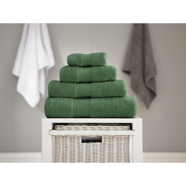 Bliss Cotton Bath Towel, Seagrass