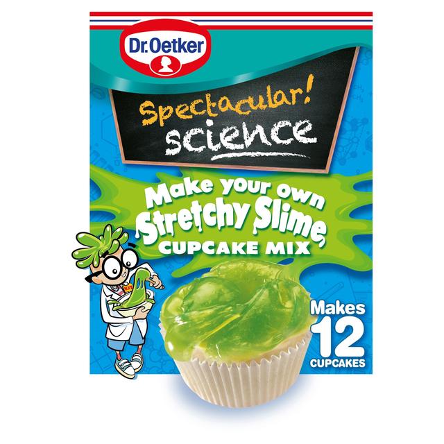 Dr. Oetker Spectacular! Science Make Your Own Stretchy Slime Cupcake Mix, 400g
