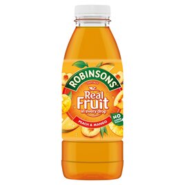 Robinsons Real Fruit Peach & Mango 500ml
