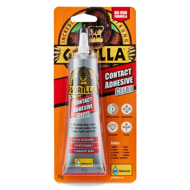 Gorilla Glue 75g Contact Adhesive Clear