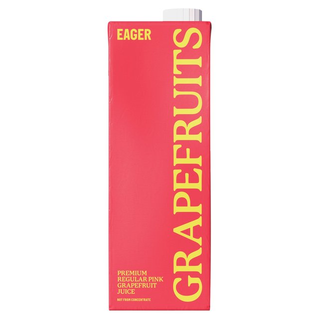 Eager Pink Grapefruit Juice Not From Concentrate, 1L