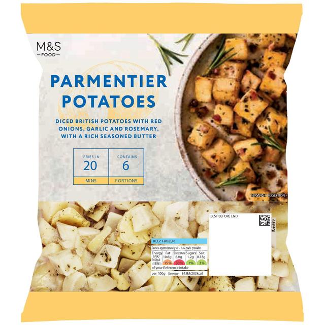 M & S Parmentier Potatoes Frozen, 500g