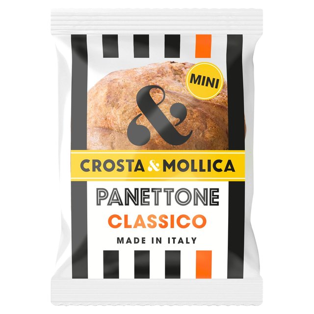 Crosta & Mollica Mini Panettone Sultana & Candied Orange, 100g