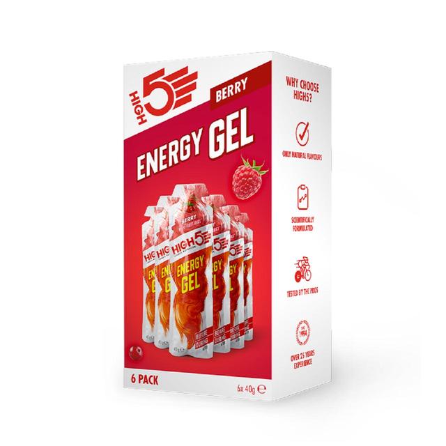 HIGH5 Energy Gel Berry 40g, 6 x 44g