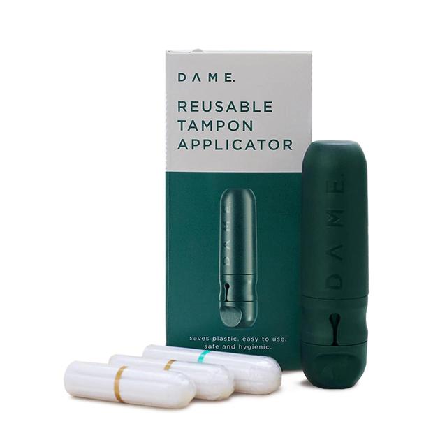 Dame, One Size, Single Reusable Tampon Applicator
