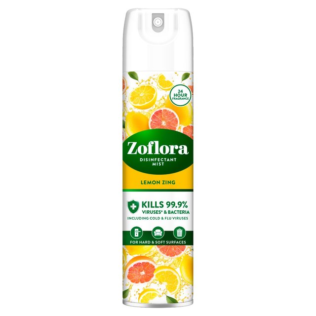 Zoflora Lemon Zing Disinfectant Mist, 300ml