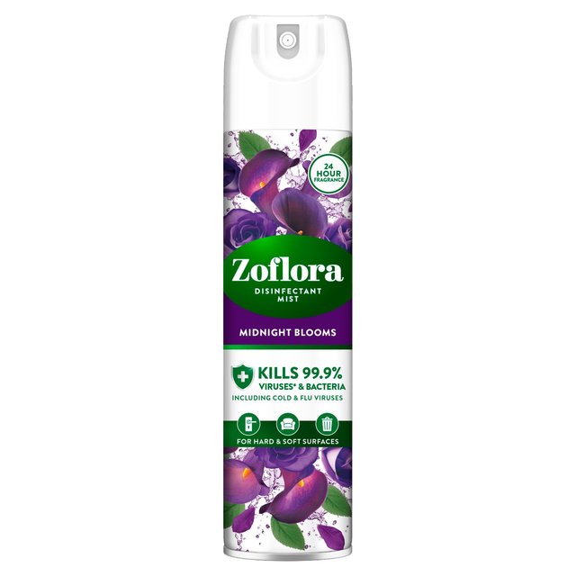 Zoflora Midnight Blooms Disinfectant Mist, 300ml