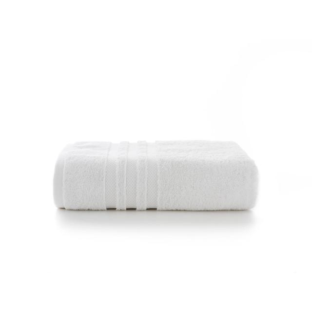 Eden Luxe Bath Towel White