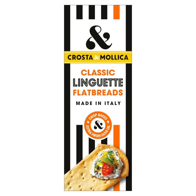 Crosta & Mollica Classic Linguette Flatbreads, 150g