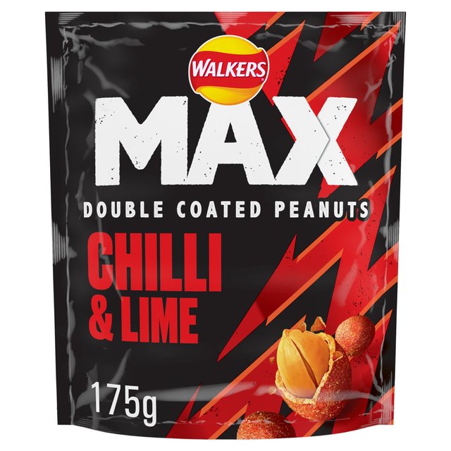 Walkers Max Strong Nuts Chili & Lime, 175g