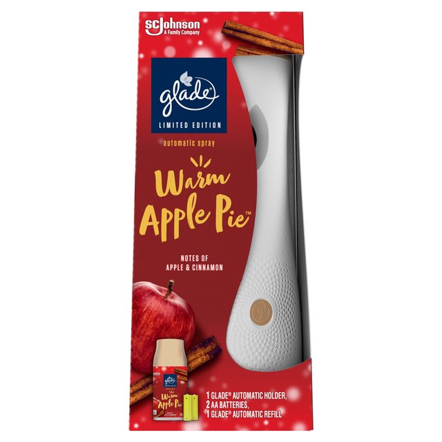 Glade Automatic Spray Holder & Refill Warm Apple Pie, 269ml