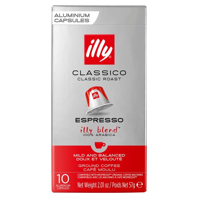 Illy Compatible Capsules Classico, One Size, 10 Per Pack