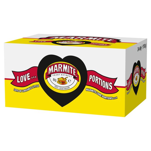 Marmite Yeast Extract Love Portions Spread, 24 x 8g