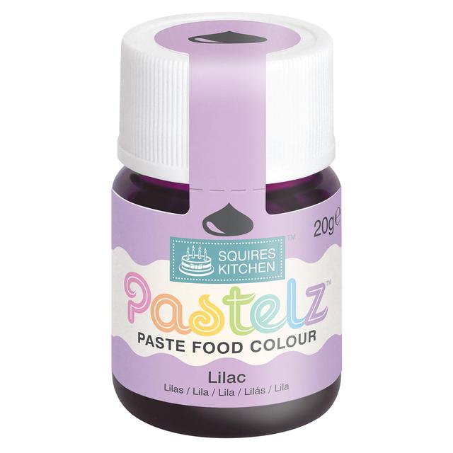Squires Kitchen Pastelz Paste Food Colour Lilac, 20g