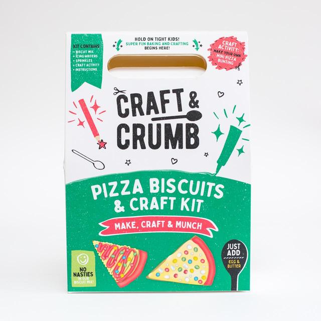 Craft & Crumb Pizza Biscuits and Craft Kit, 215g