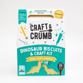 Craft & Crumb Dinosaur Biscuits & Craft Kit 200g