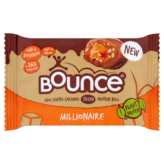 Bounce Dipped Caramel Millionaire Protein Ball, 40g