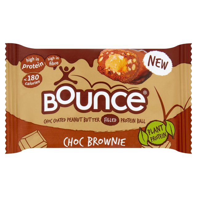 Bounce Dipped Choc Brownie Protein Ball, 40g