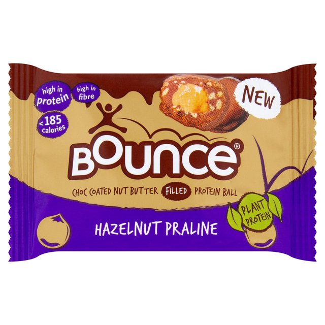 Bounce Dipped Hazelnut Praline Protein Ball, 40g