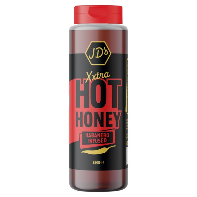 JDs Hot Honey 350g JD’s, Xxtra Habanero Infused