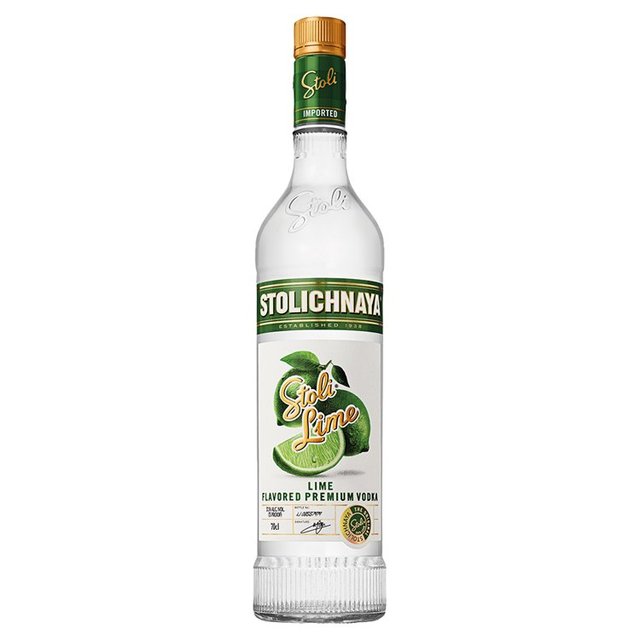 Stolichnaya Lime Vodka, 70cl