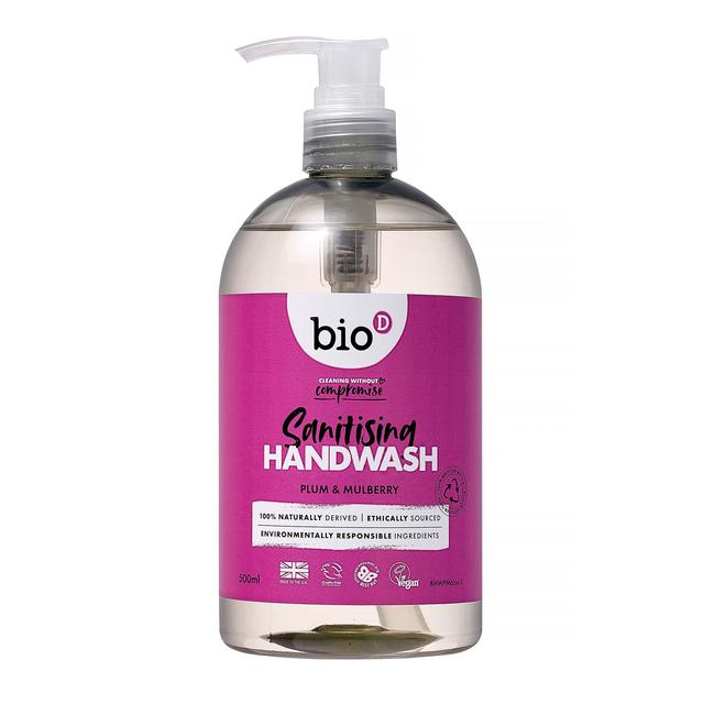 Bio-D Plum & Mulberry Hand Wash, 500ml