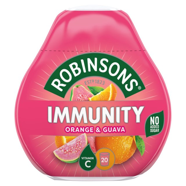 Robinsons Mini Immunity Orange & Guava No Added Sugar Squash, 66ml