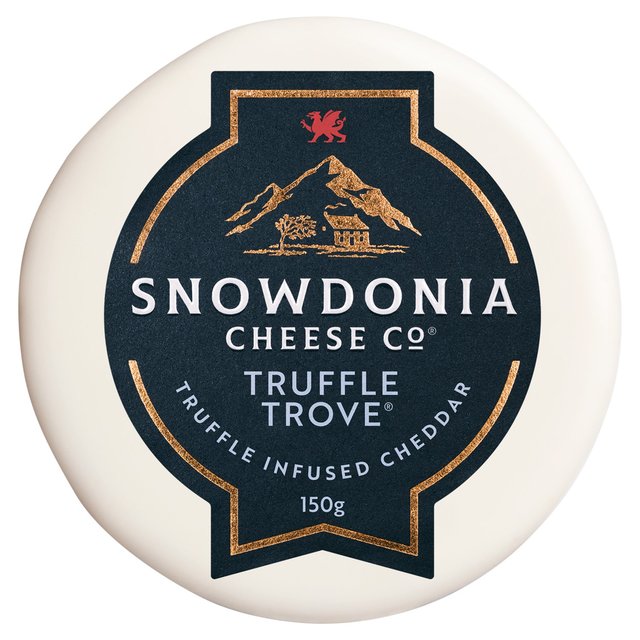 Snowdonia Truffle Trove Ex Mature Cheddar With Black Truffle, 150g