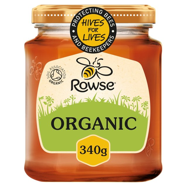 Rowse Organic Clear Honey, 340g